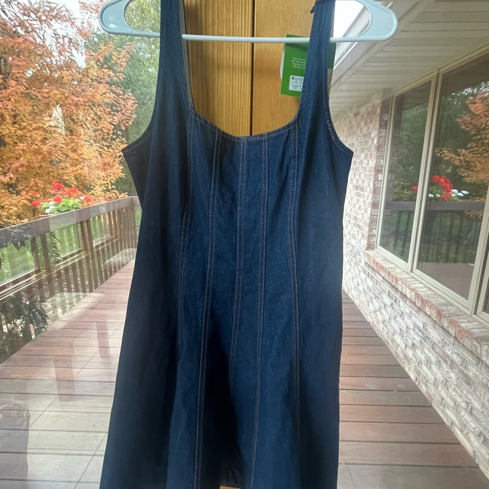 Kate Spade Dark Blue Denim Mini Dress